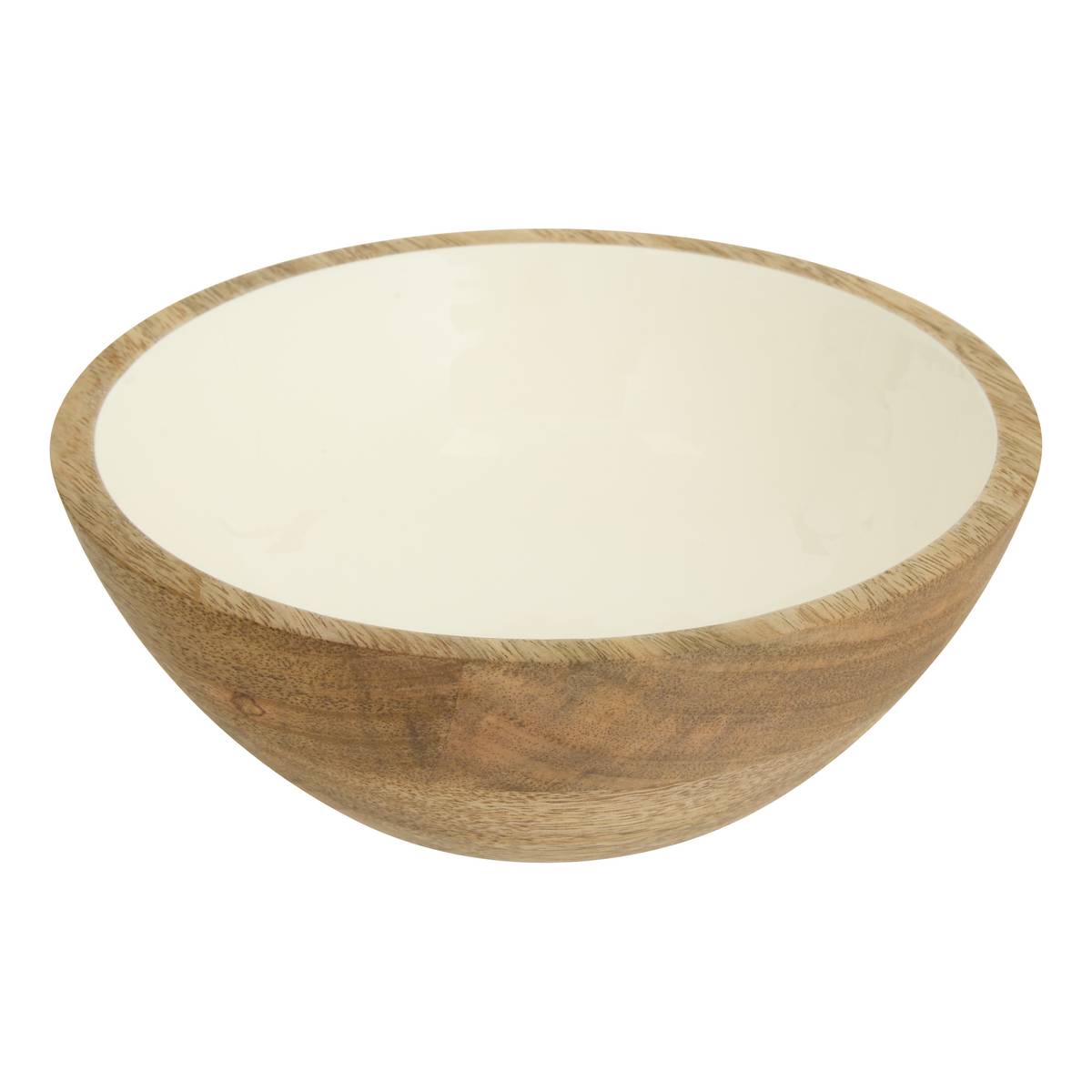 Serving bowl"Inaya" Mango Wood, D.19 cm
