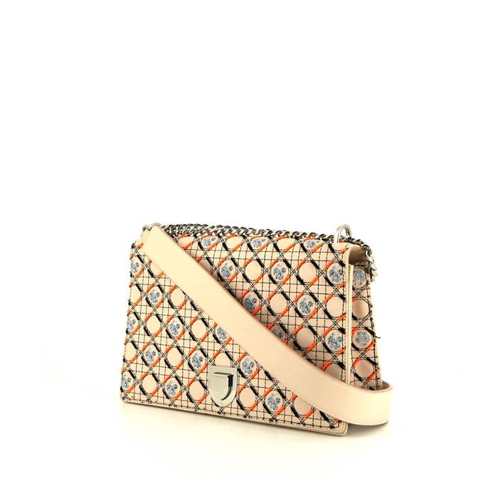 Dior Diorama handbag in beige leather cannage1:1High-quality replica