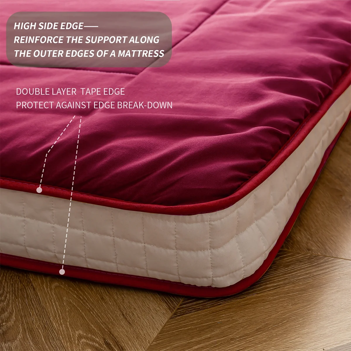 Futon Mattress, Padded Japanese Floor Mattress Quilted Bed Mattress Topper, Extra Thick Folding Sleeping Pad, Dark Grey, Twin - Image 34
