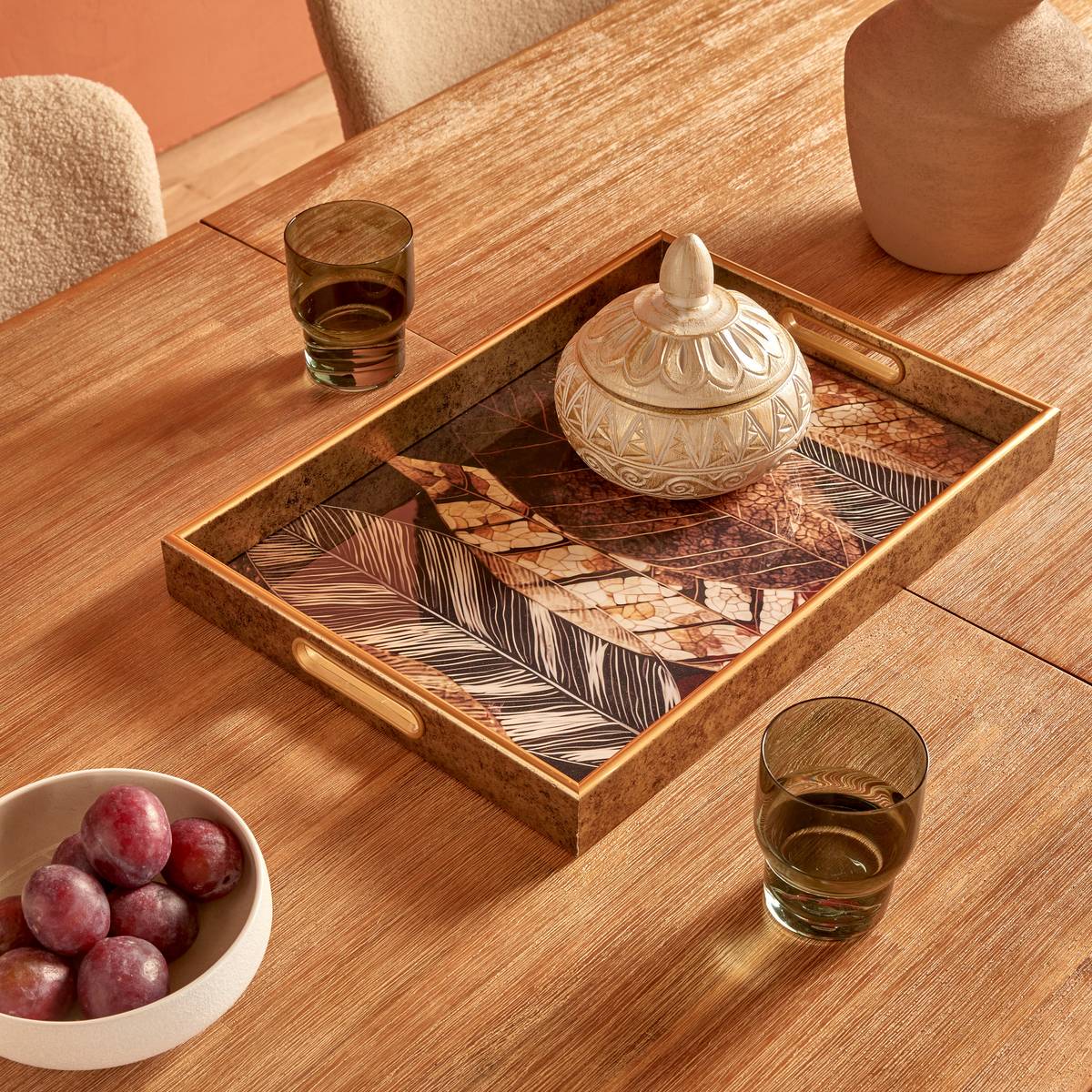 Tray "Elya" MDF - fiberboard, 44.7x31.7 cm