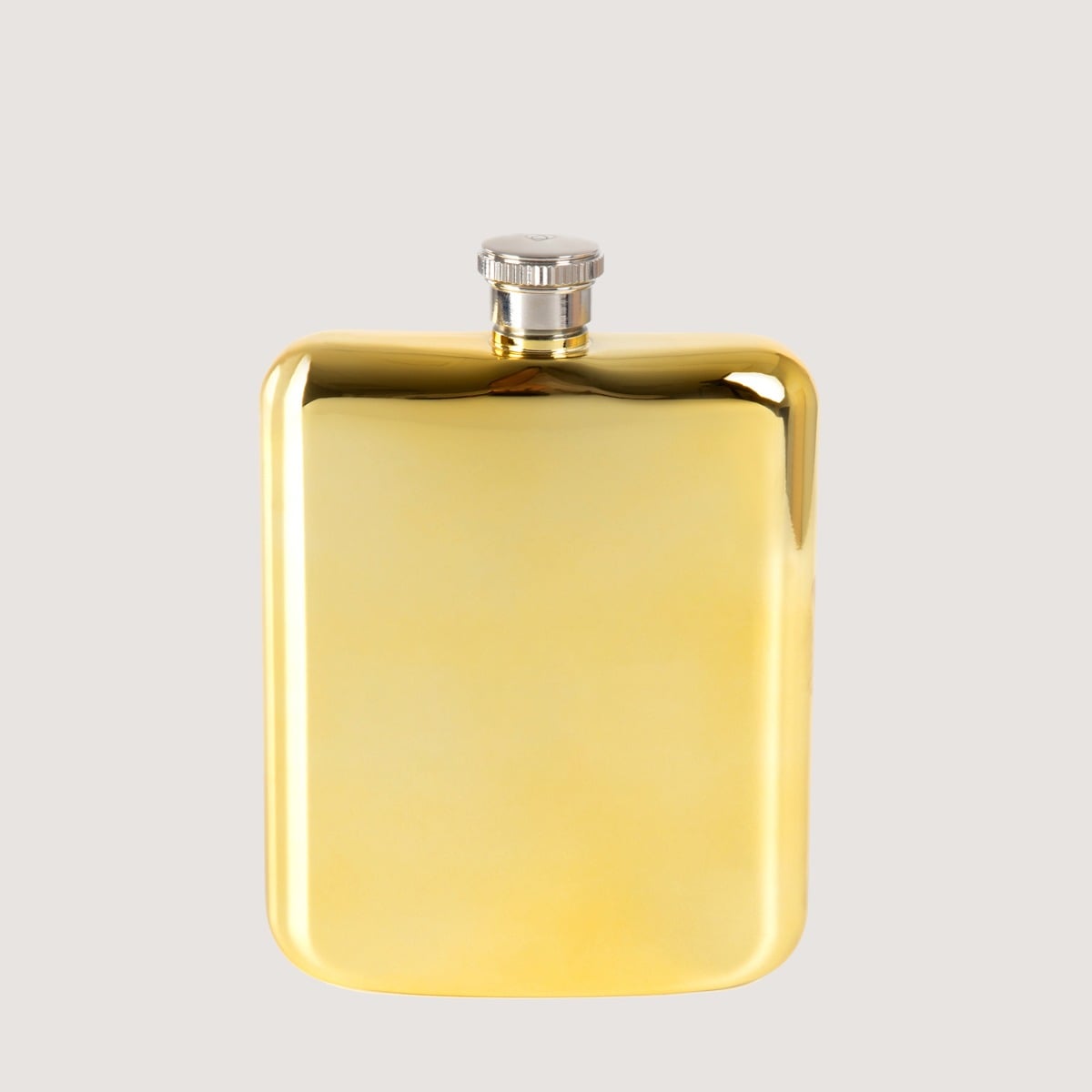 Piersiówka ALCOLE FLASK złota 0,2