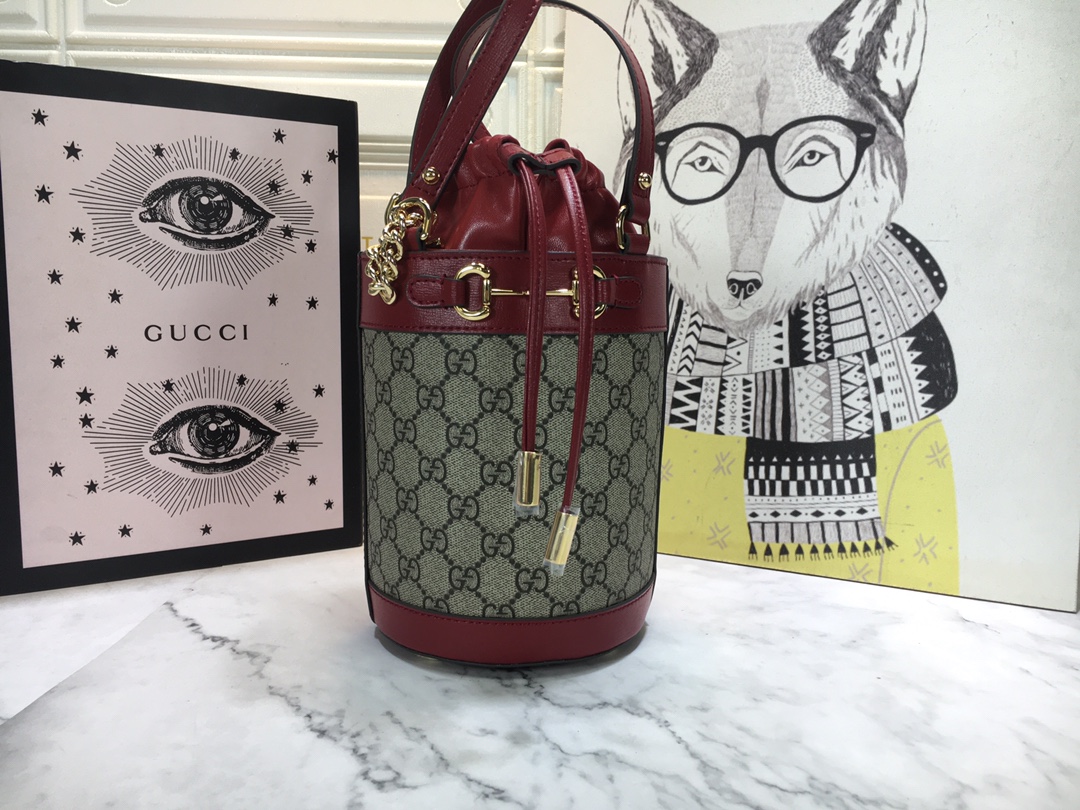 Replica Gucci Horsebit 1955 Small Bucket Bag 6371151:1High-quality replica