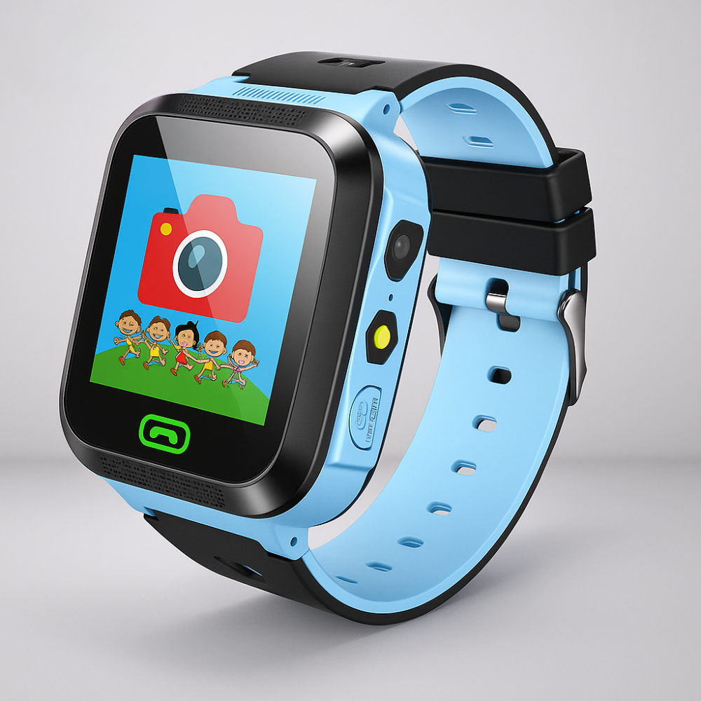 Interactieve Kindersmartwatch met Camera en LBS-Tracking – Kleurrijk en Kindvriendelijk voor Kinderen van 4-12 Jaar