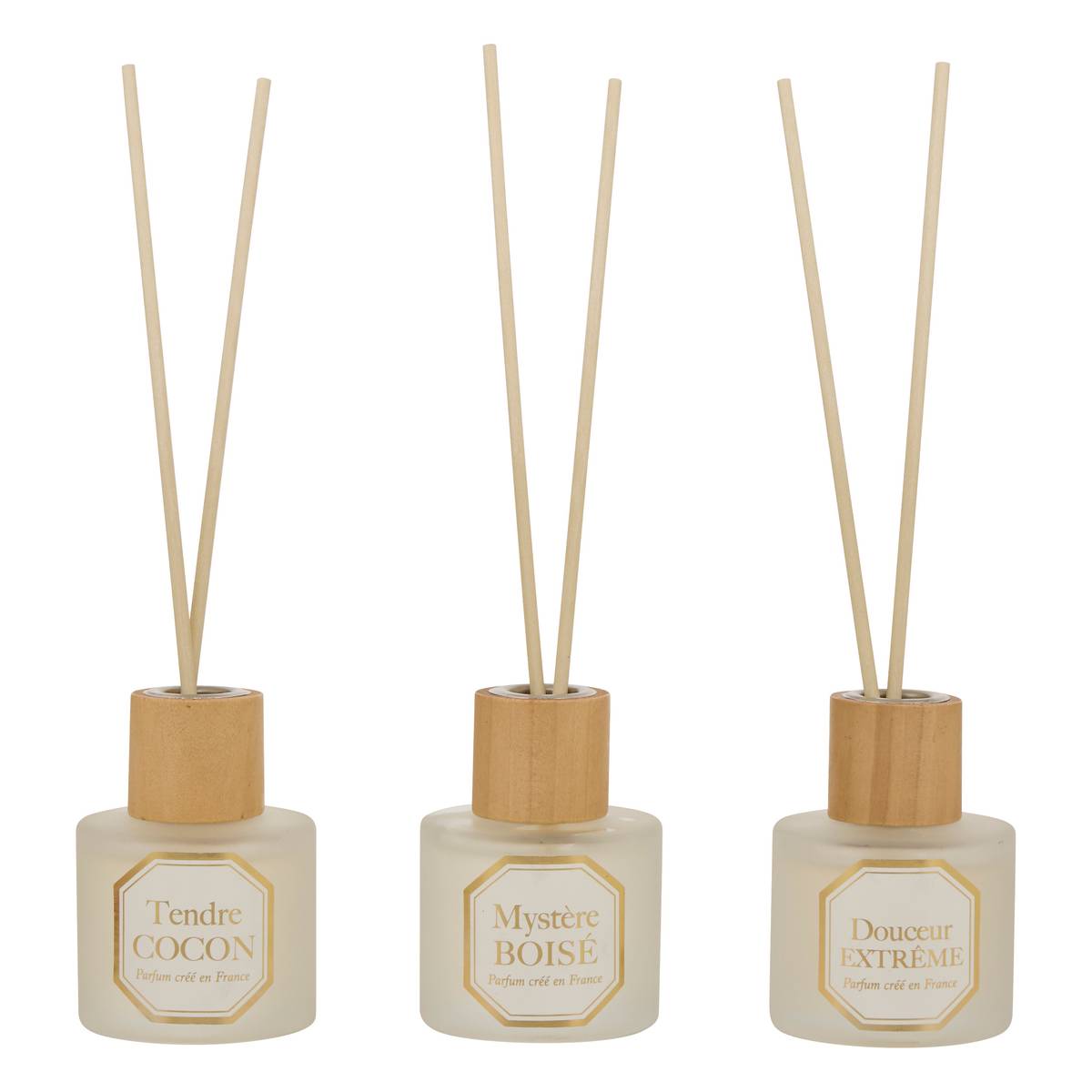 "Elisa" Diffuser Set Peach - Jasmine - Vetiver, 20x5 cm
