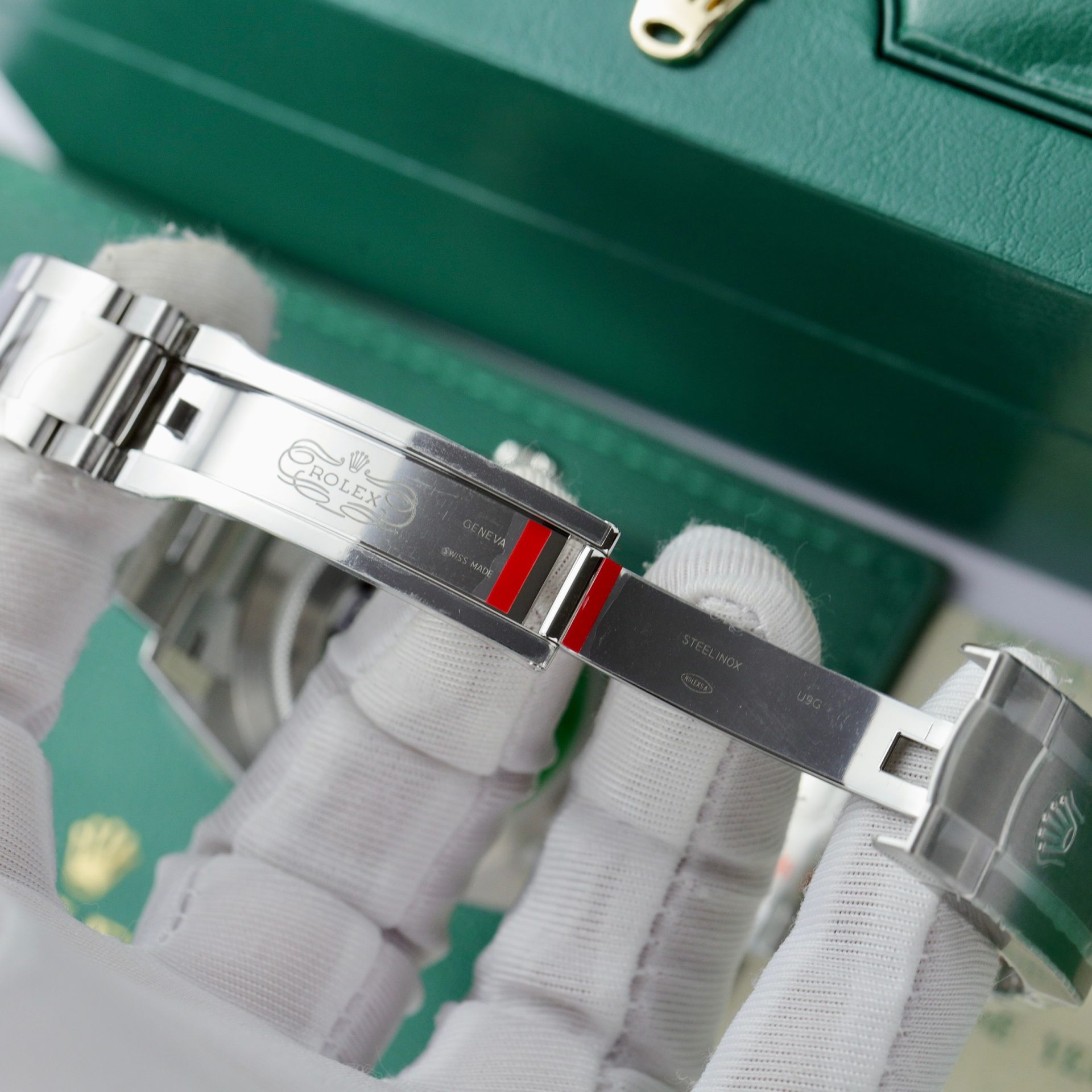 Rolex Rep 11 Watch Oyster Perpetual 126000 Green Dial Clean Factory 41mm - Top club