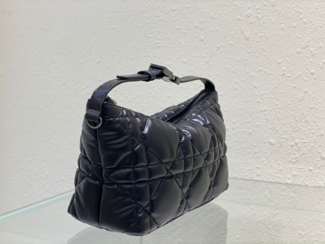 Christian Dior Medium DiorTravel Nomad Pouch Black, For Women, Women’s Handbags 8.5in/22cm CD S5554BMIG_M9001:1High-quality replica
