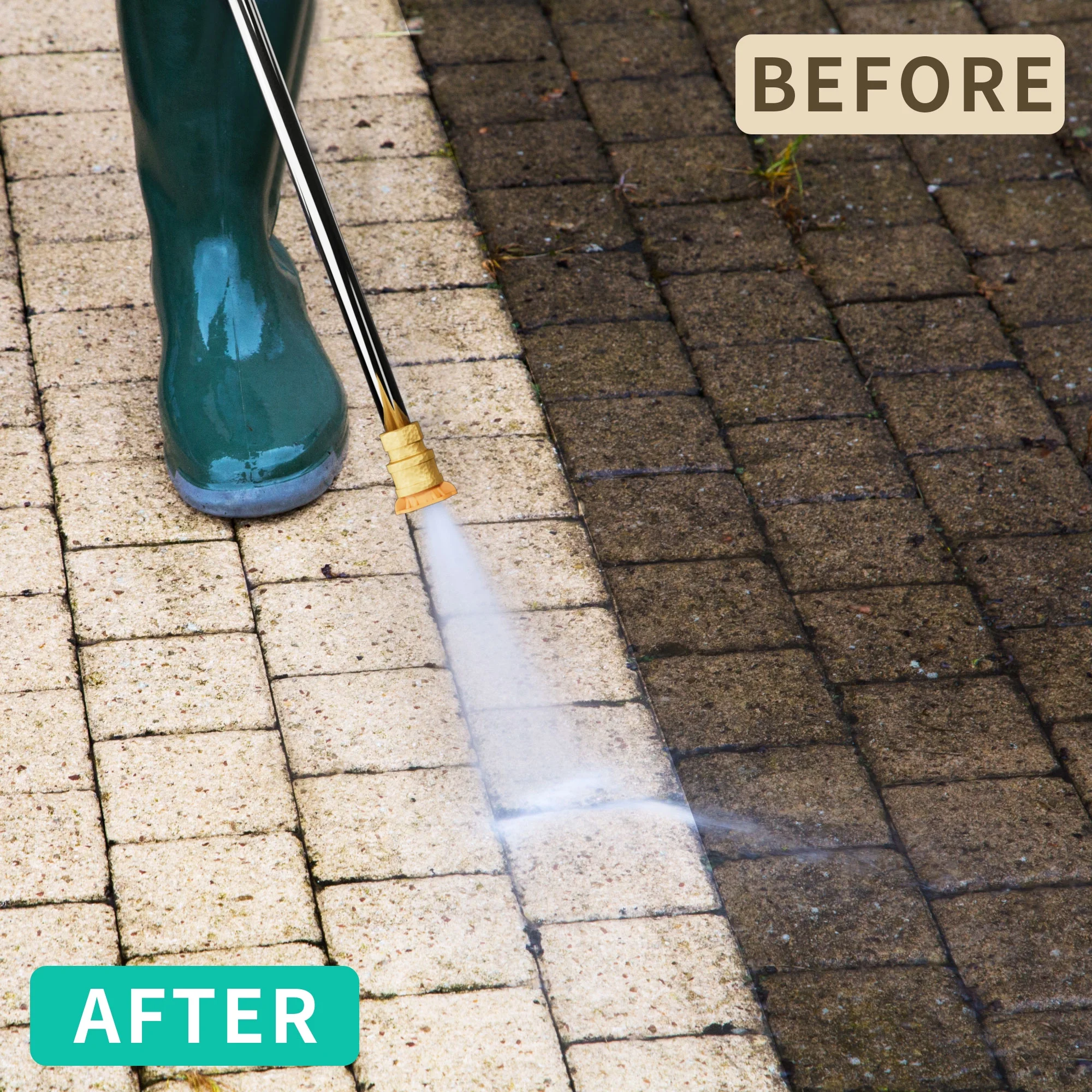 Electric Pressure Washer, 4500 PSI 3.2 GPM Power Washer with 4 Quick Connect Nozzles, High Pressure Cleaning Machine with Foam Cannon for Cars/Fences/Driveways/Patios/Home Cleaning - Image 27