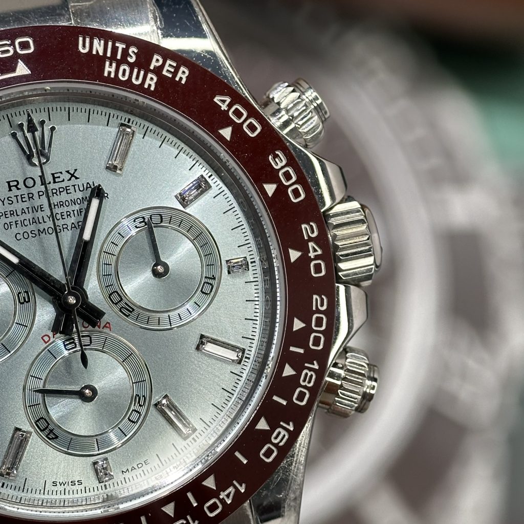 Rolex Cosmograph Daytona 126503 Replica Watches Ice Blue Dial BT Factory 40mm - Elite Watch Atelier
