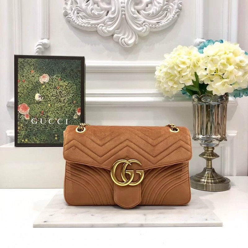 Replica Gucci Gg Marmont Medium Velvet Shoulder Bag 4434961:1High-quality replica