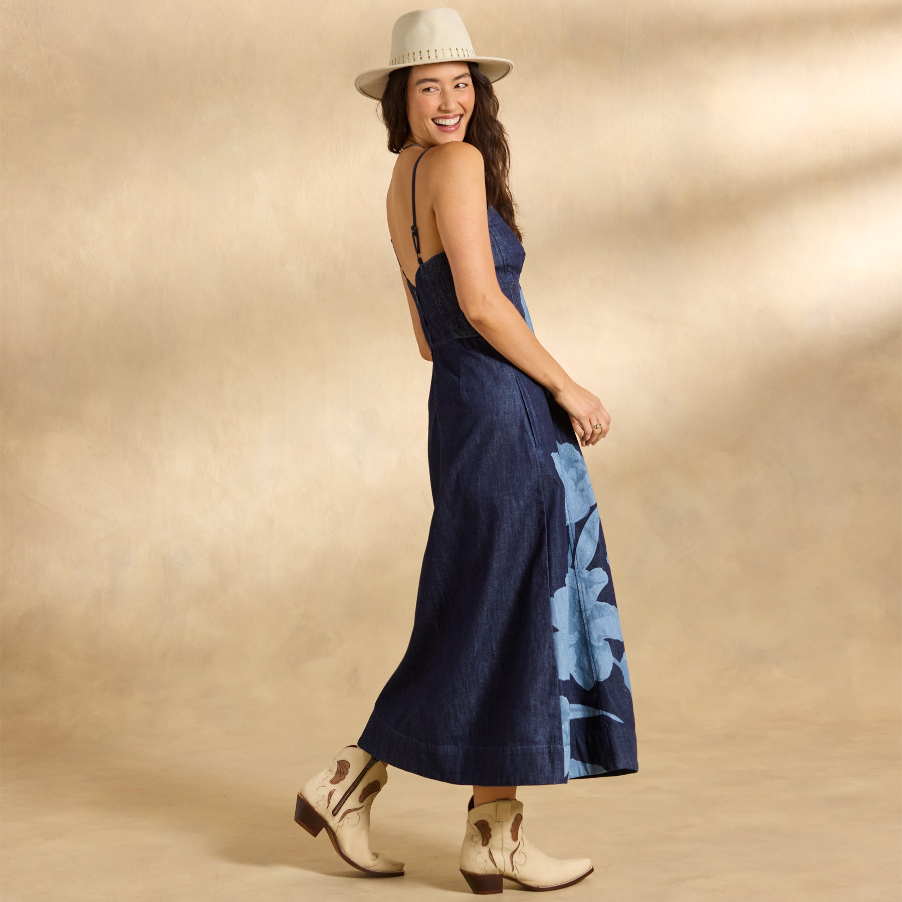 Shirin Denim Dress - Sundance Clothing