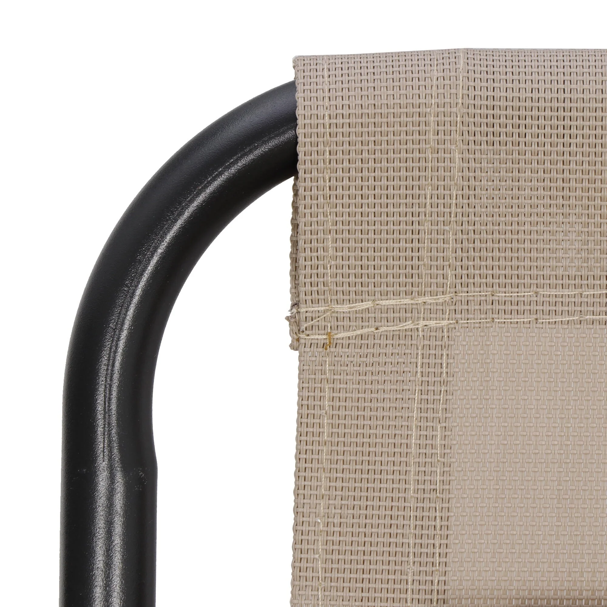 HomGarden 2 Pack Steel Zero-Gravity Chair - Beige - Image 3