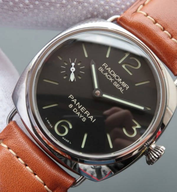 Replica Panerai XF Radiomir PAM609 Brown Leather Strap P5000 - Elite Watch Atelier