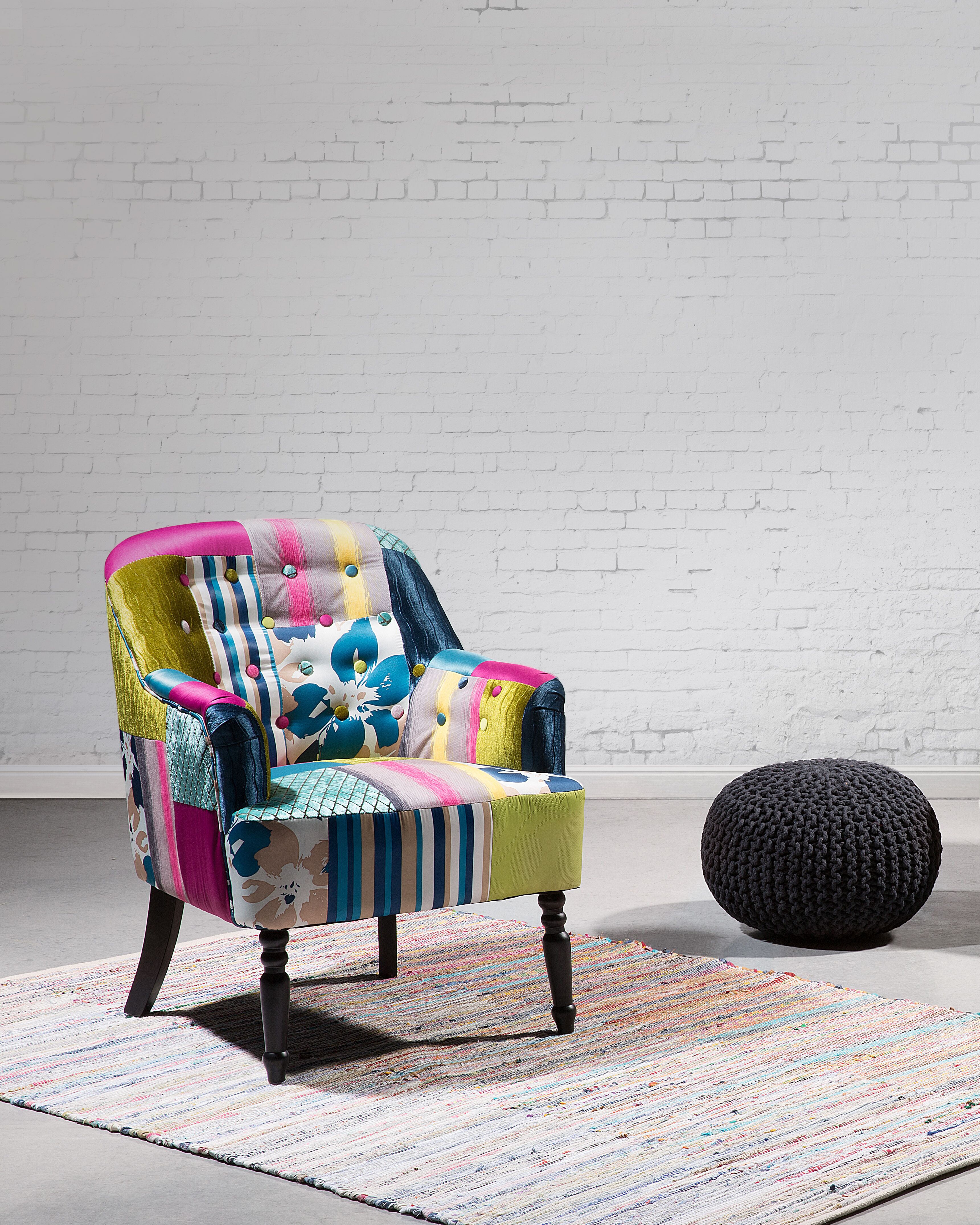 Armchair MANDAL Fabric Multicolour