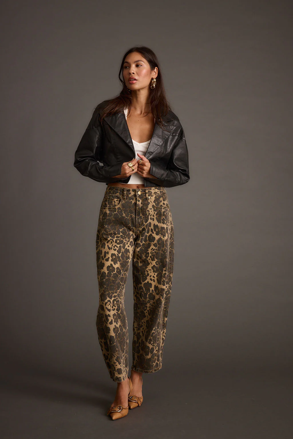 Wilde Black Vegan Leather Jacket