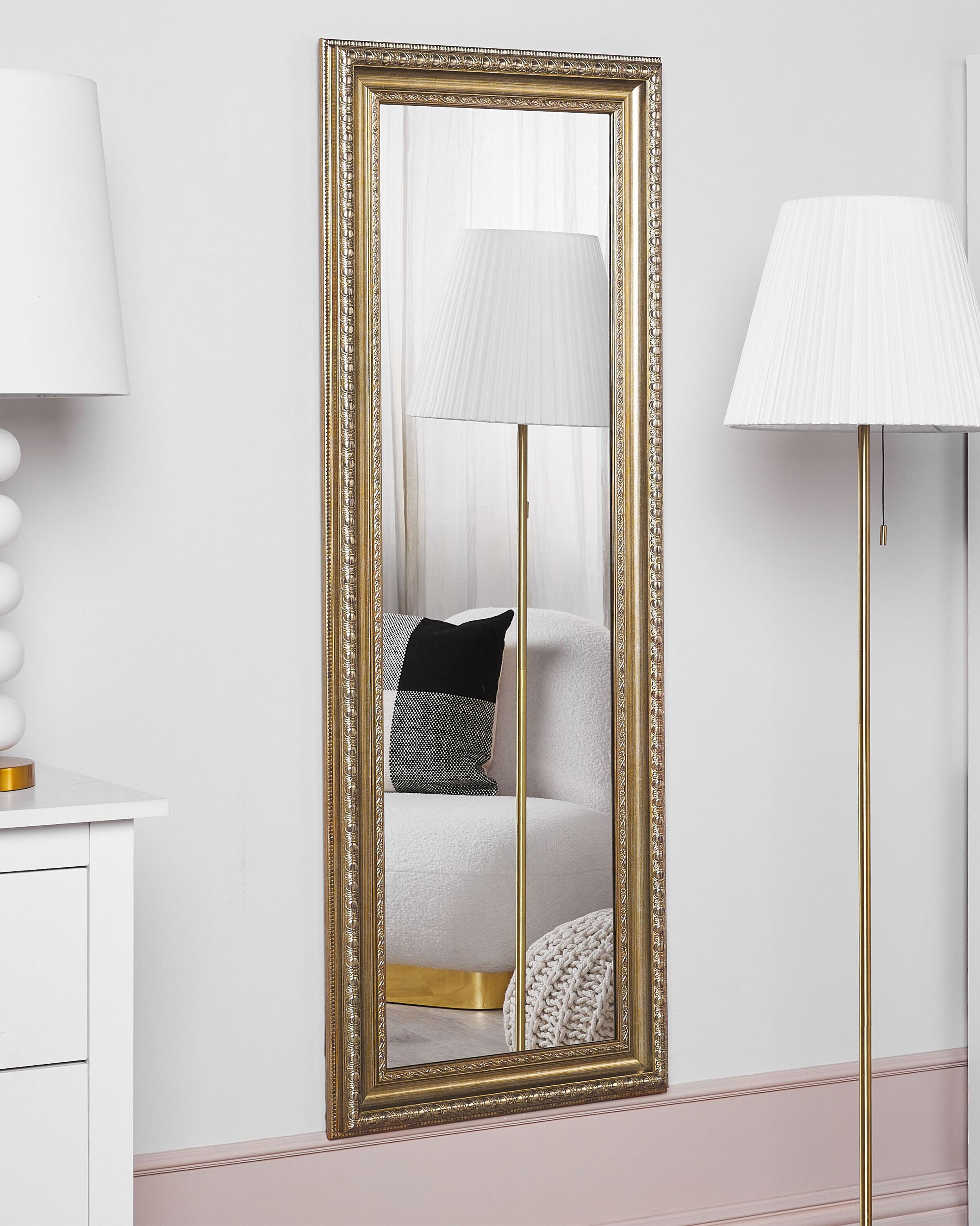 Wall Mirror AURILLAC 51 cm 141 cm Gold