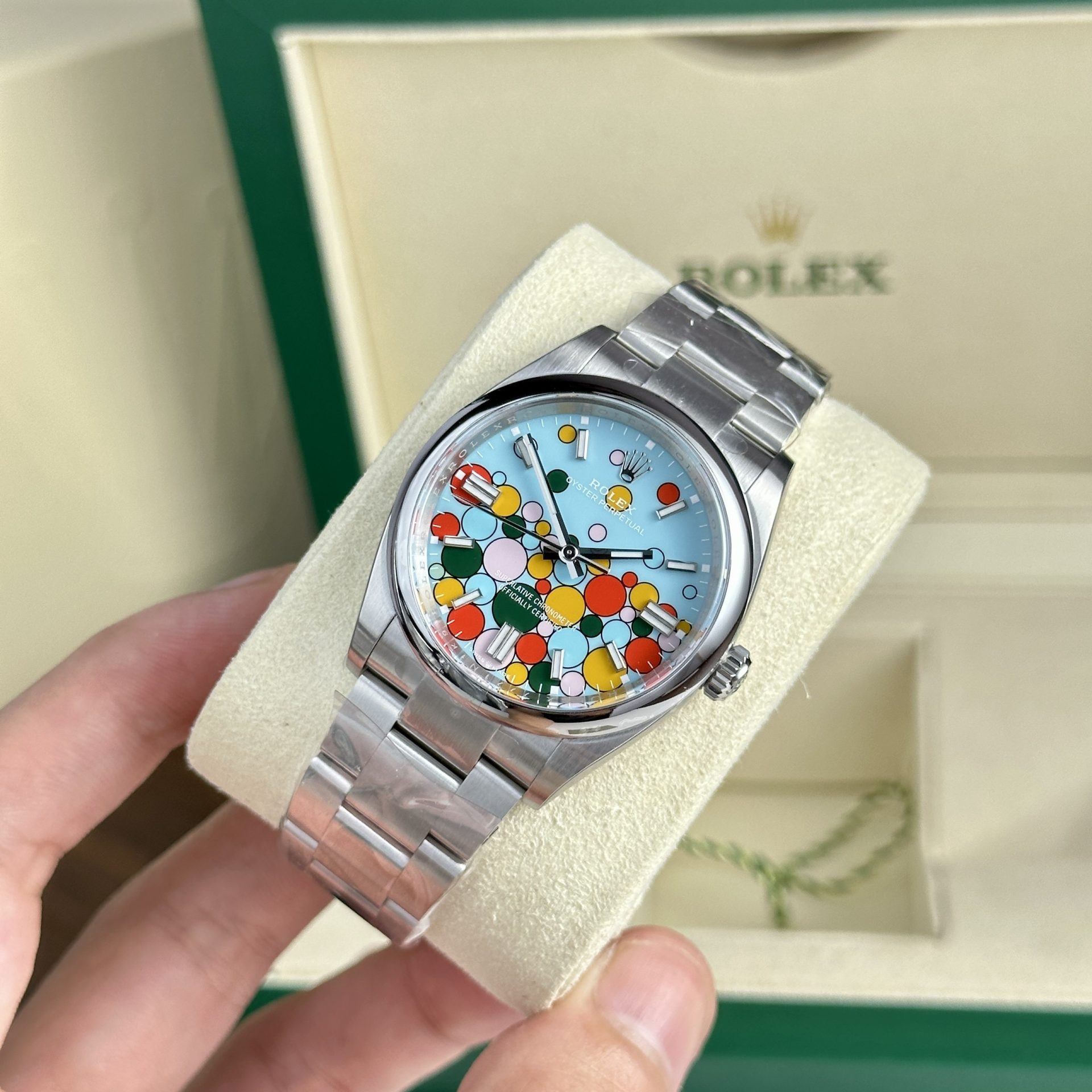 Rolex Oyster Perpetual 124300 Replica Watch Celebration Clean Factory 36mm - Elite Watch Atelier