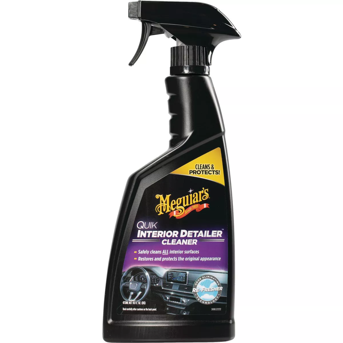 Meguiars 16 Oz. Trigger Spray Quik Interior Detailer Cleaner