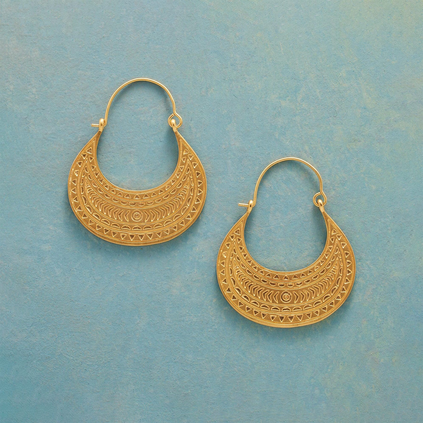 Riches Untold Hoop Earrings - Sundance Clothing