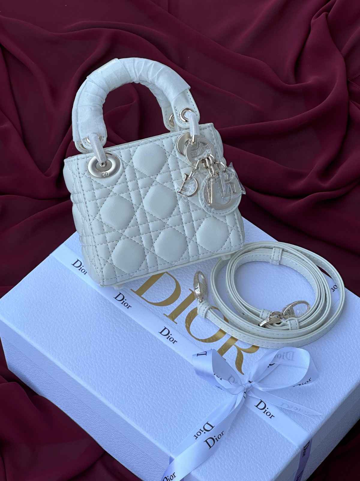 Christian Dior Micro Lady Dior Bag