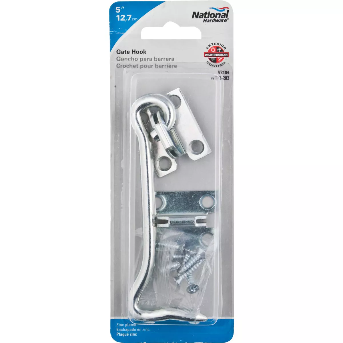 National Hardware 5 In. Zinc Gate Hook