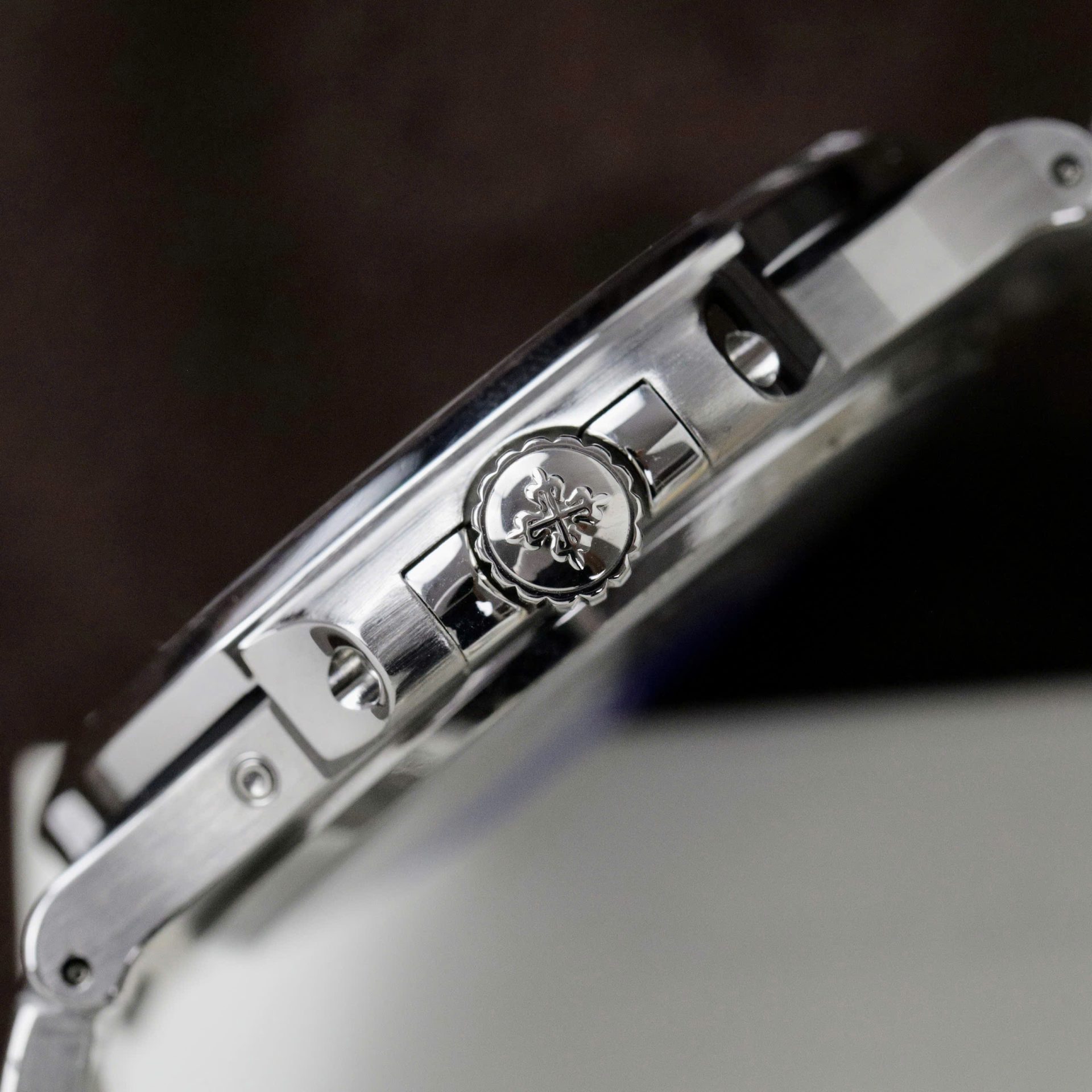 Patek Philippe Nautilus 5724G Refined Dial Copies Watch Custom Diamonds Moissanite Baguette 40mm - Top club