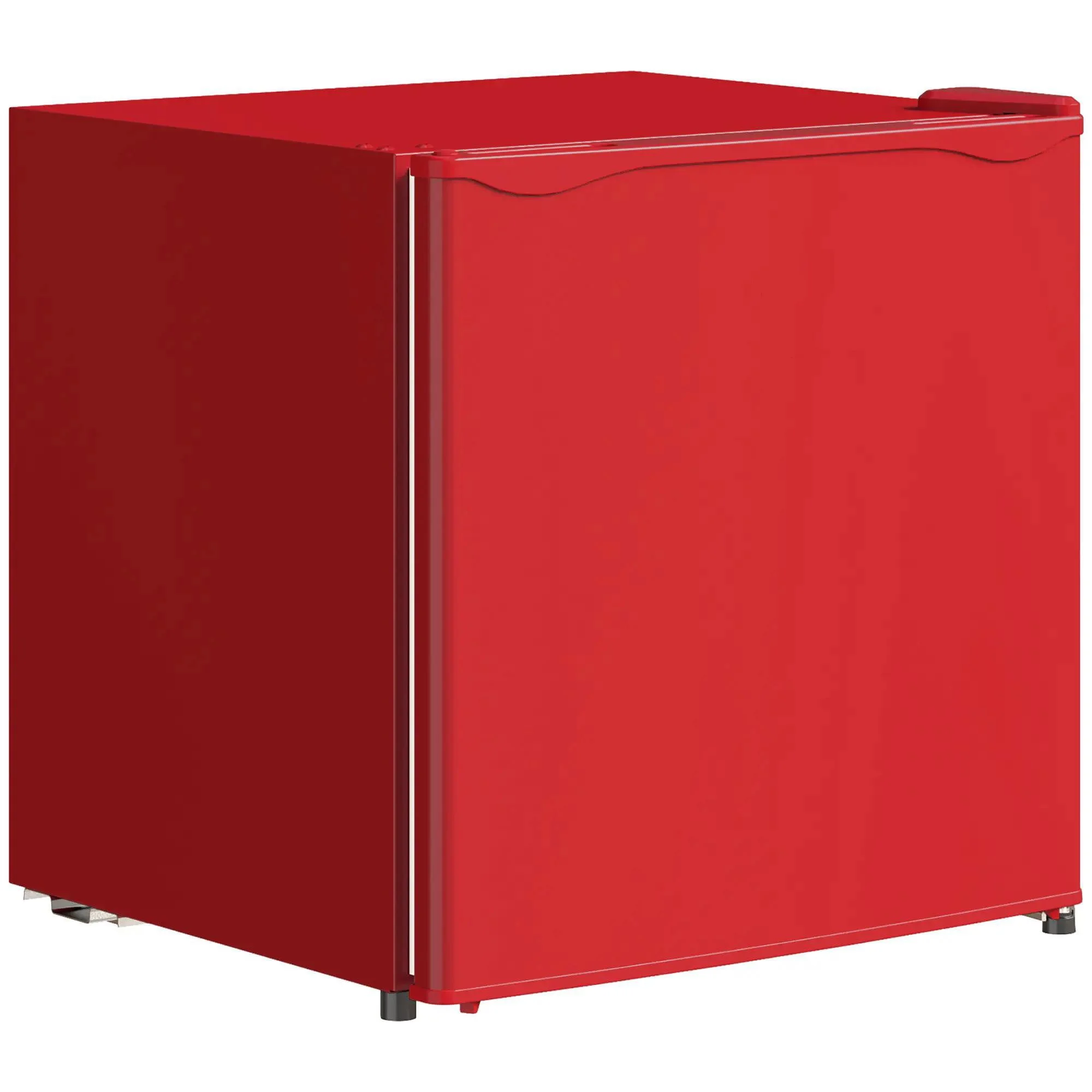 Resenkos 1.1 Cu.Ft Countertop Mini Freezer, Compact Upright Freezer with Removable Shelves, Red - Image 2