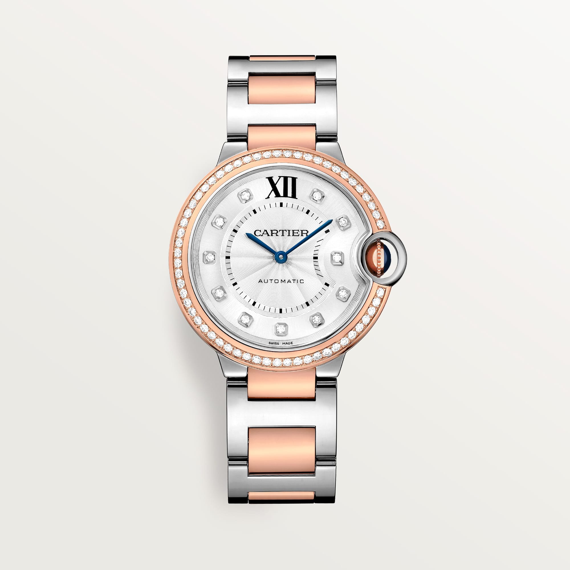 Ballon Bleu de fake cartier watch 36 mm mechanical movement with automatic winding(1:1 replica) - Top club