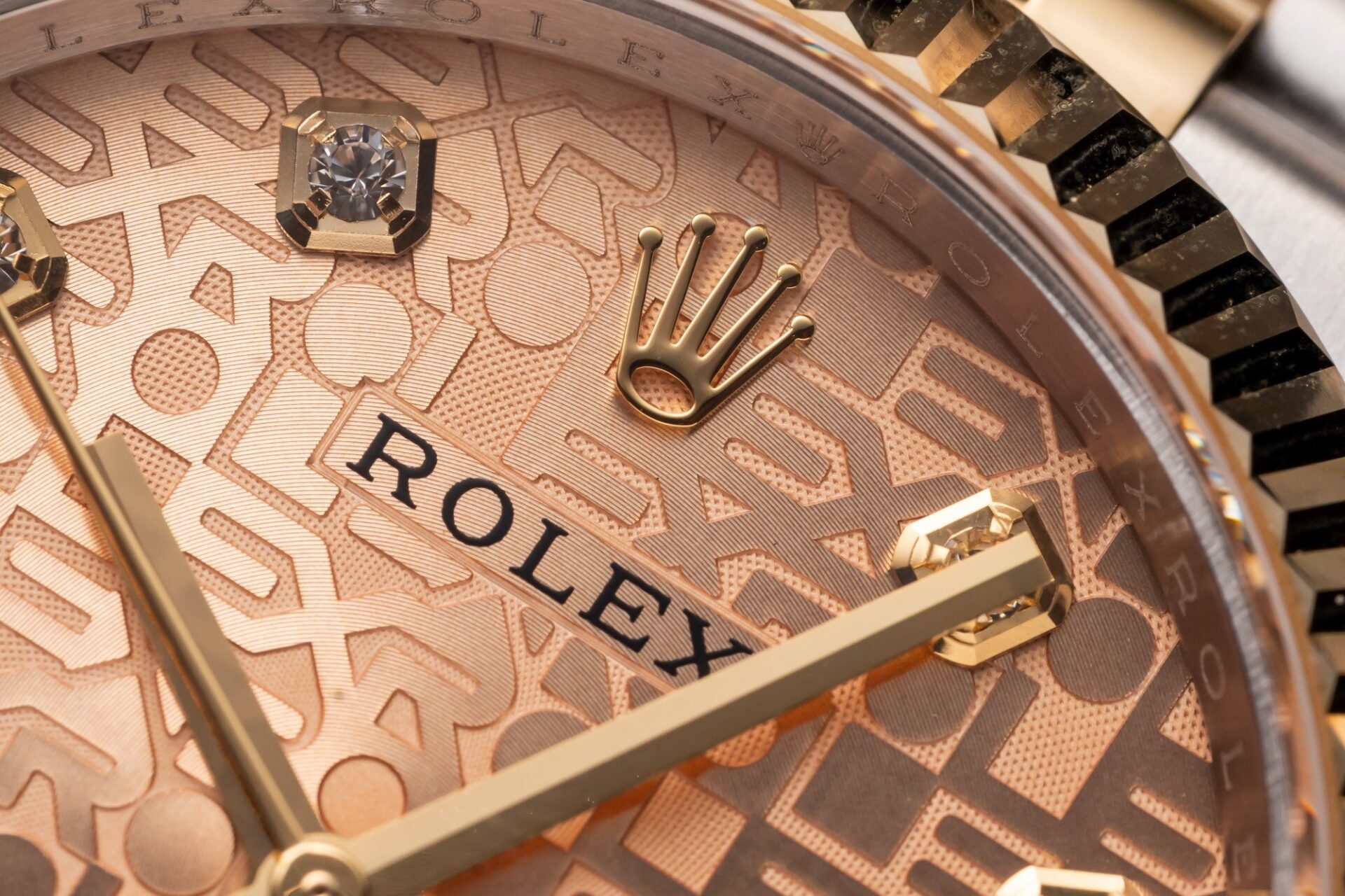 Rolex DateJust Replica Watch Gold Wrapped Fluted Dial GM Factory 36mm - Elite Watch Atelier