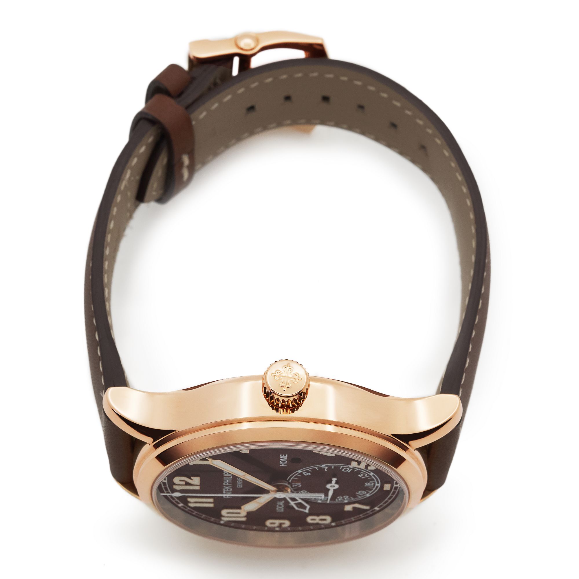 Patek Philippe Complications Calatrava Pilot Travel Time Automatic Men's Watch 5524R-001(1:1 replica) - Top club