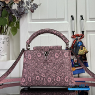 LV Capucines Mini (Taurillon Leather with Jewel-Encrusted Ha1:1High-quality replica