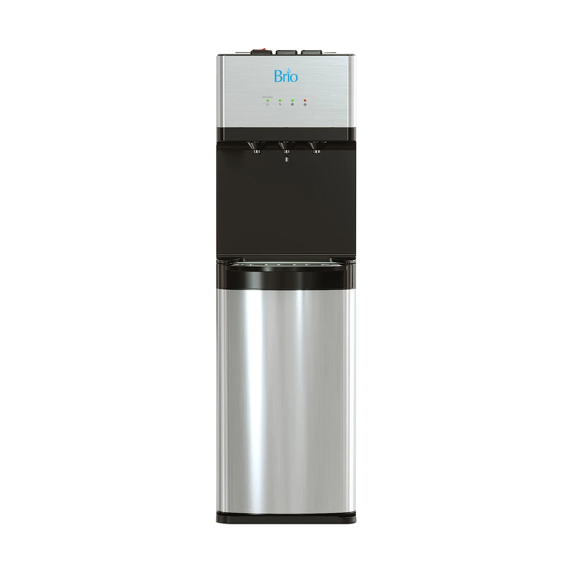 Brio 500 Series Self-Cleaning Stainless Steel Water Dispenser: Hot, Cold, and Room Temperature