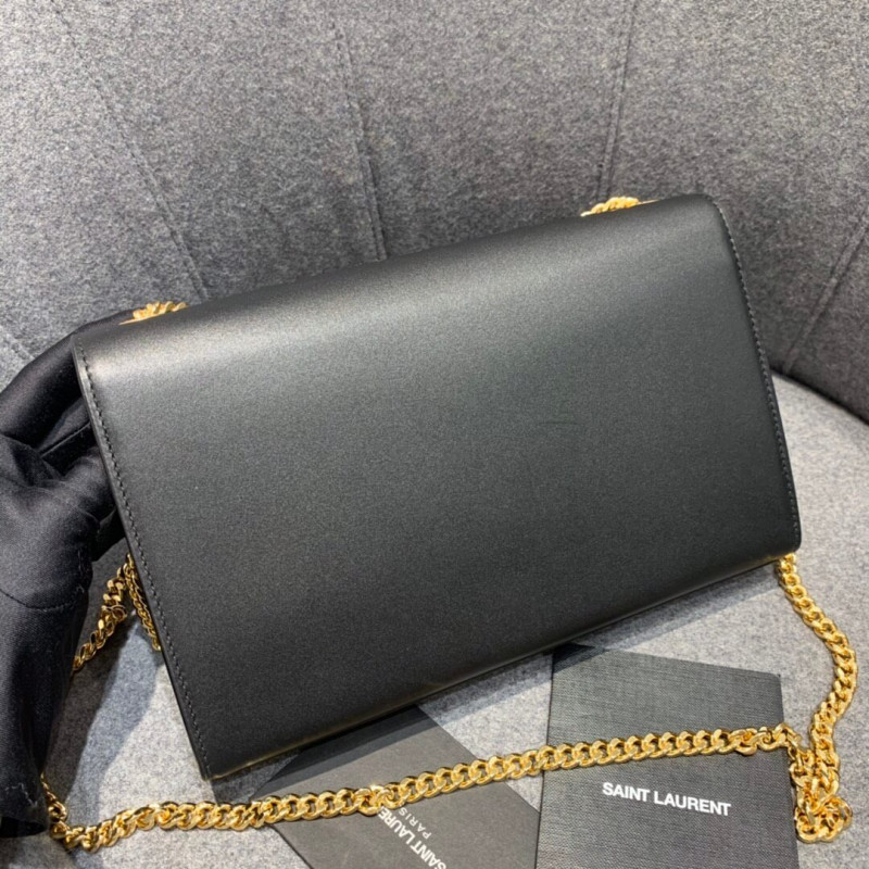 Replica Saint Laurent Smooth Calfskin Medium Classic Monogram Kate Tassel Satchel 3541191:1High-quality replica