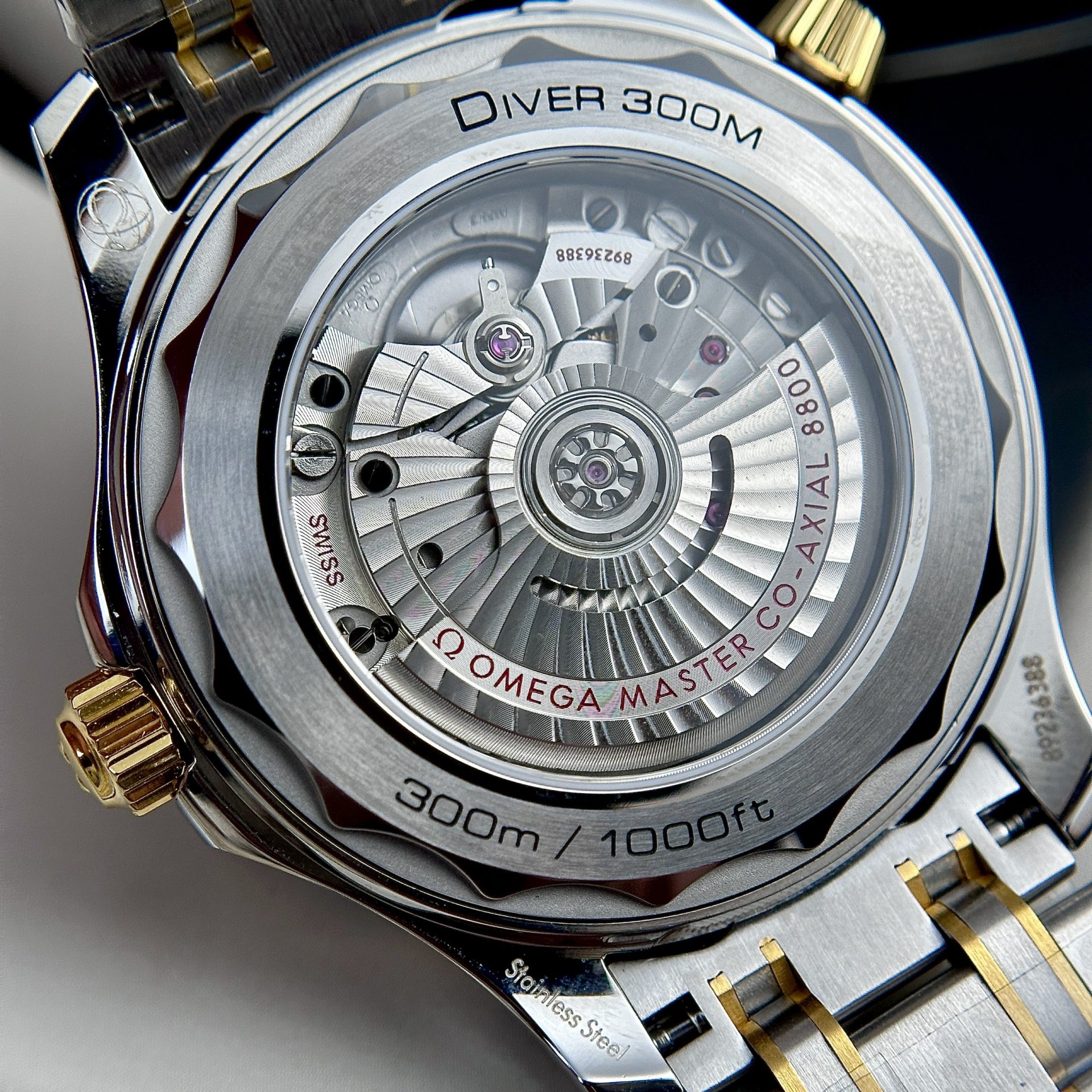 Omega Replica 1:1 Watch Seamaster Diver 300M Demi Gold Factory VS 42mm - Top club