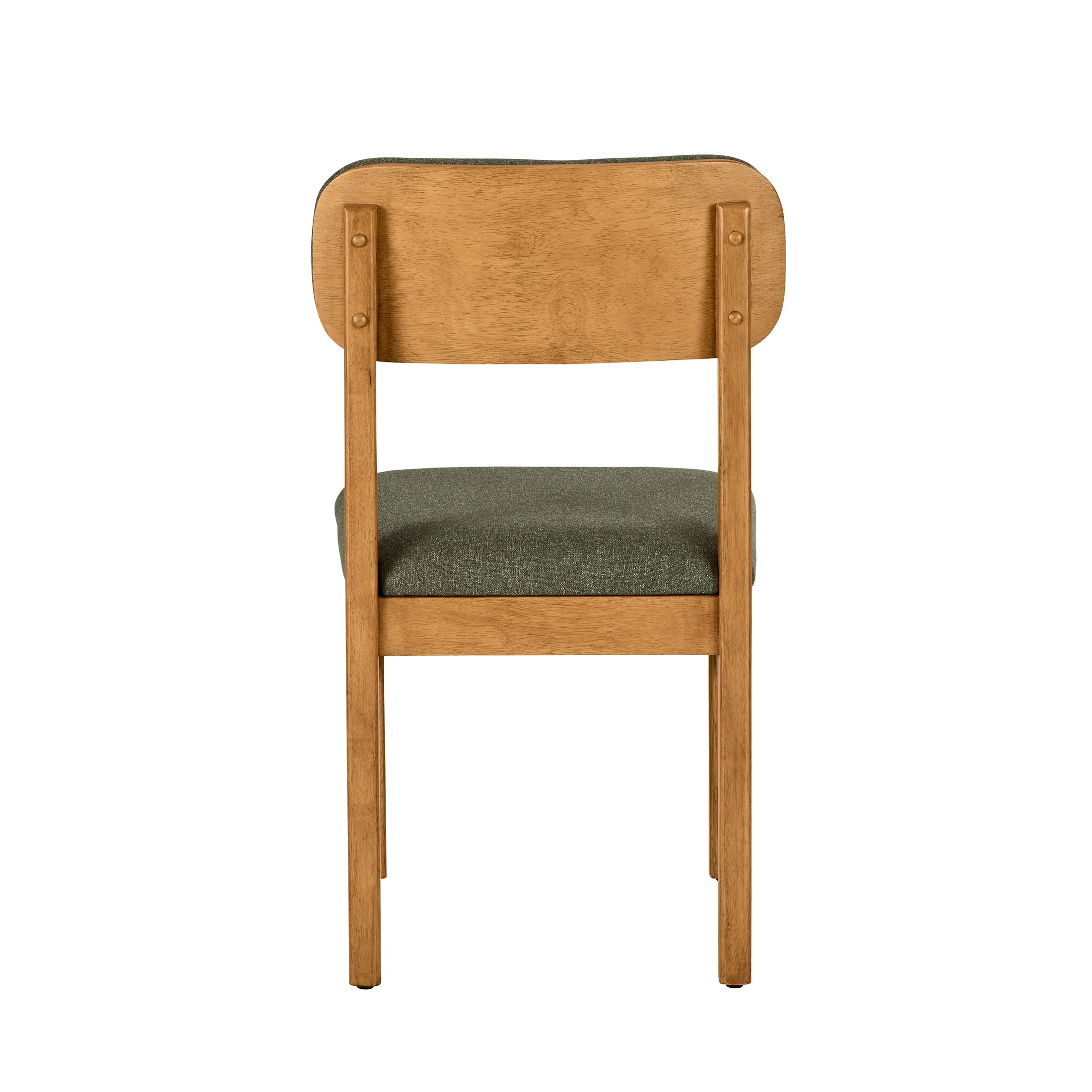 Better Homes & Gardens Juliet Dining Chairs 2 Pack, Light Honey Finish and Olive Green - Image 12