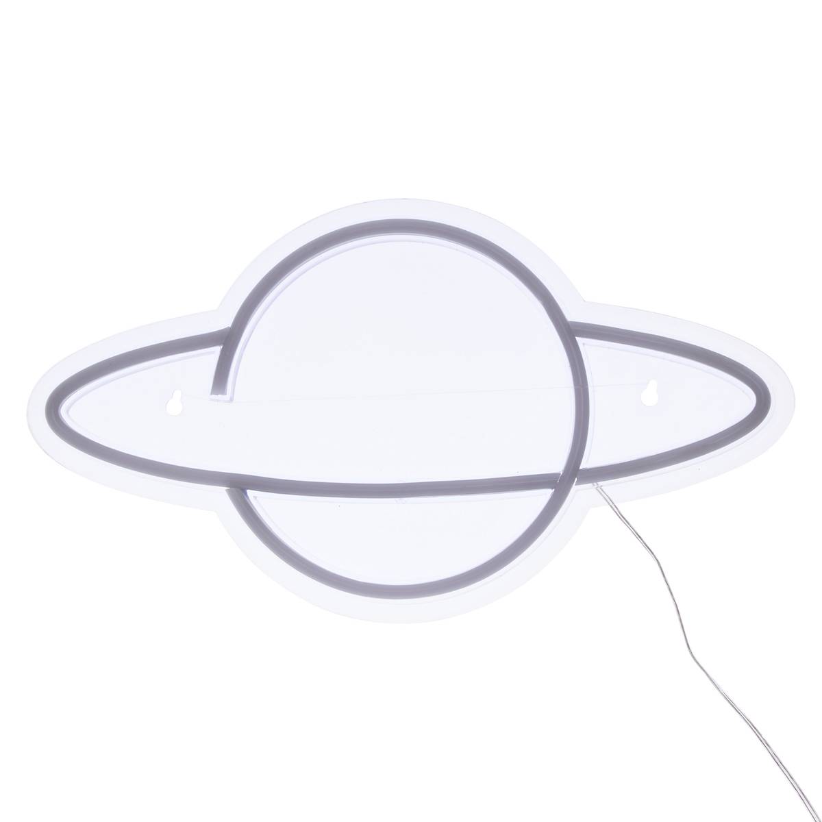 LED Neon "Planet" Usb, Blue, 36.2x1.6 cm