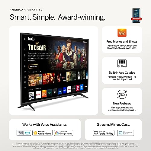VIZIO 40-inch D-Series Full HD 1080p Smart TV with AMD FreeSync, Apple AirPlay - Image 16