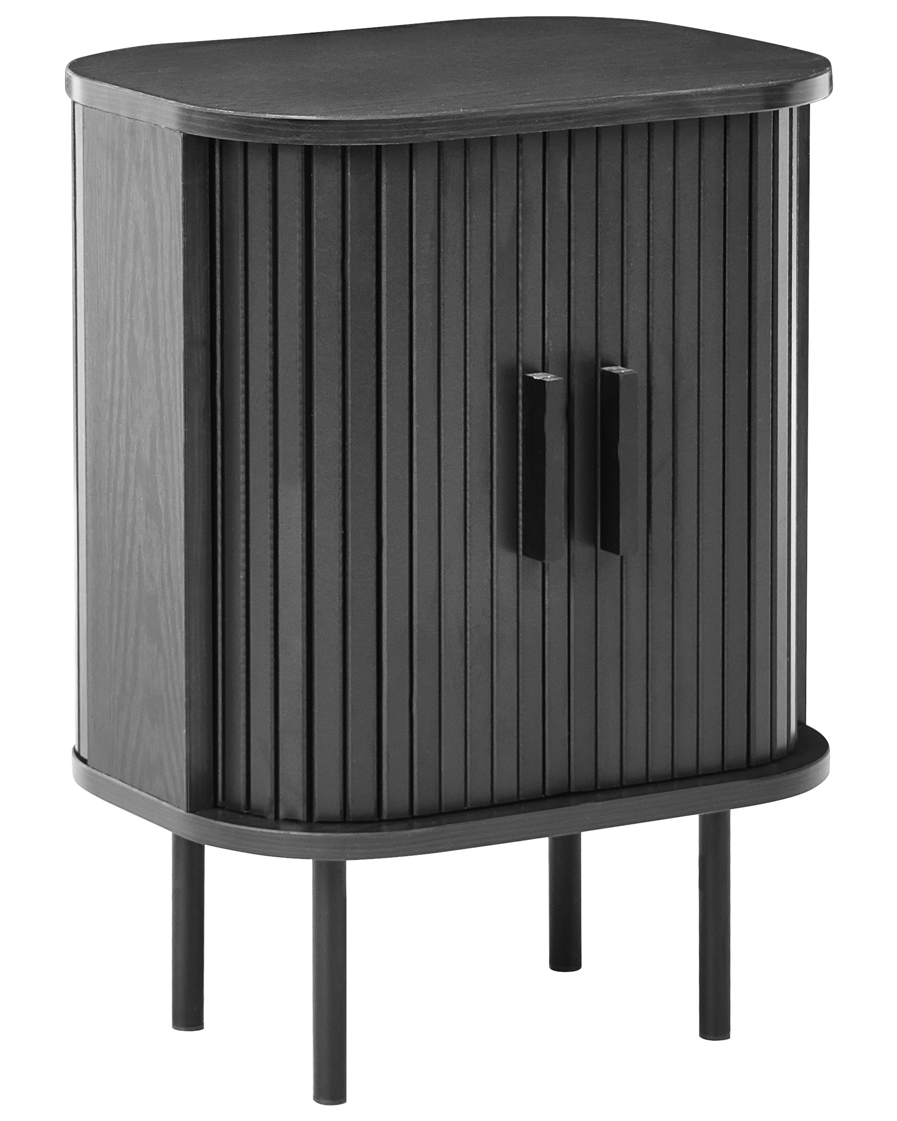 Bedside Table BRADLEY Black