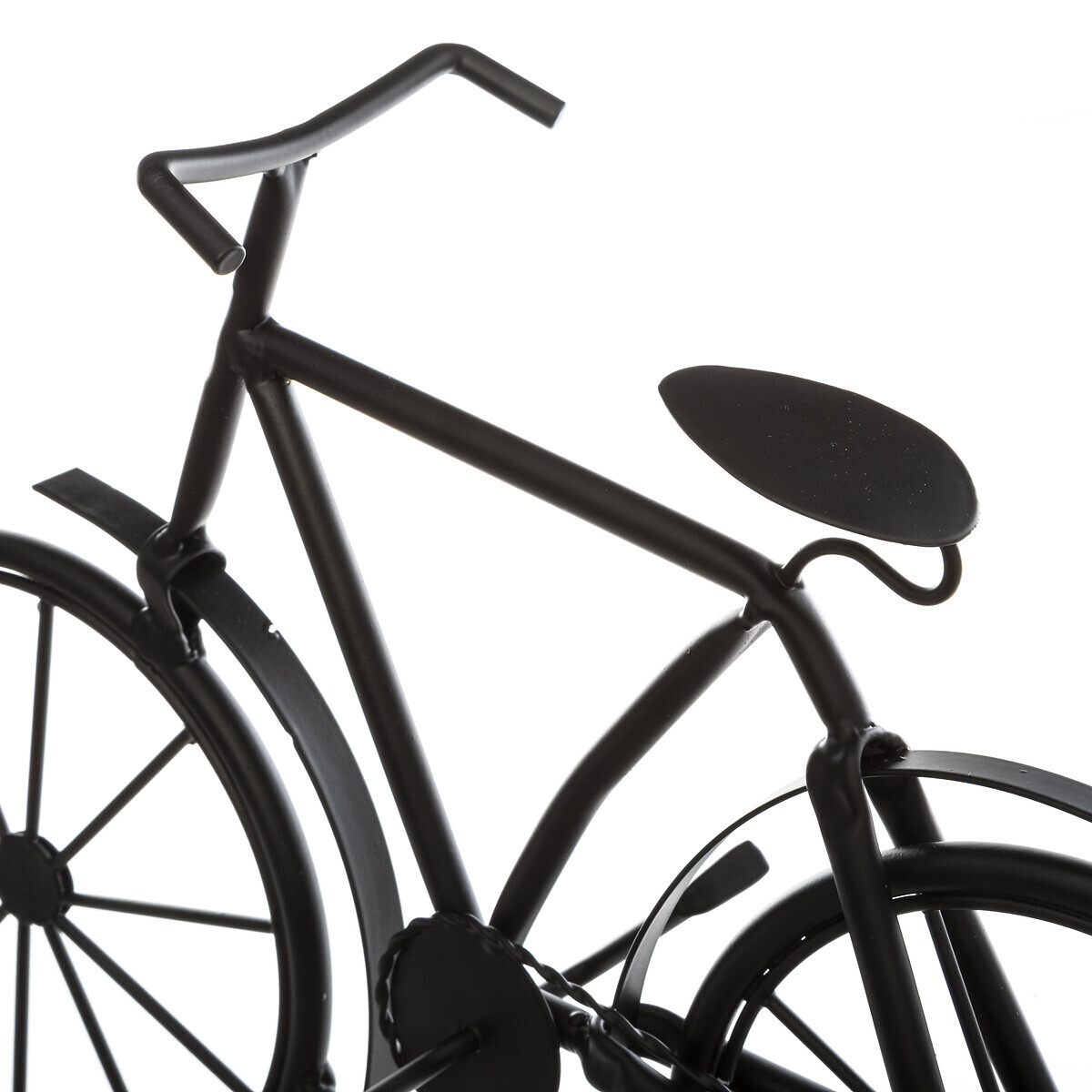 Bicycle "Loft" Black, H.27 cm
