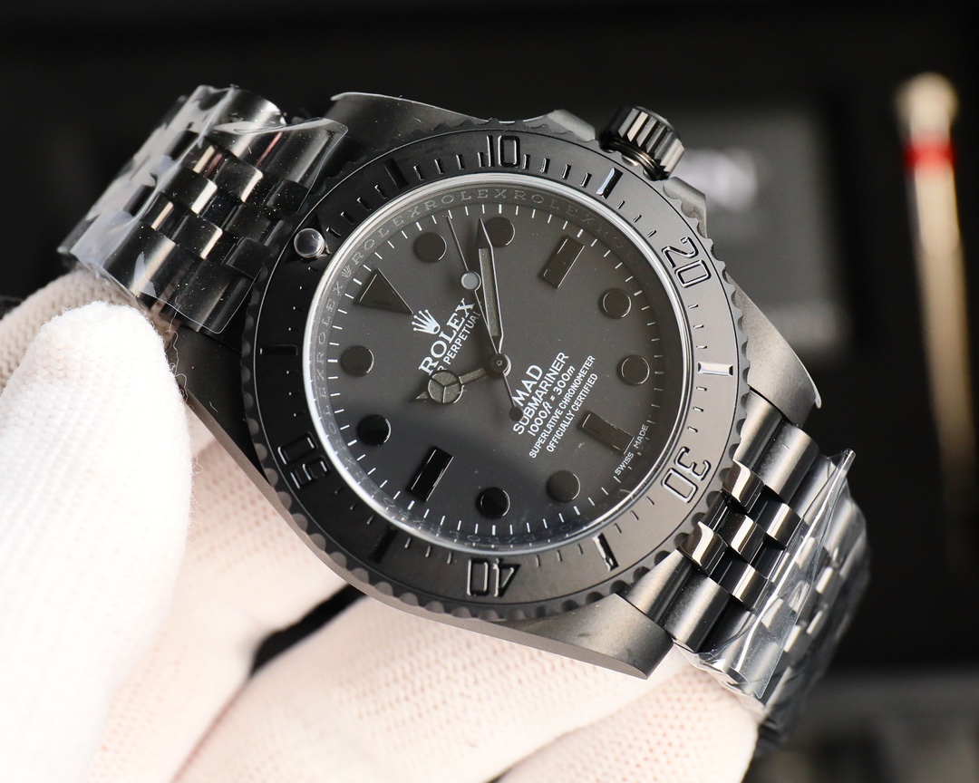Rolex Dark Legend Submariner - DLC Black Finish - 40MM(1:1 replica) - Elite Watch Atelier