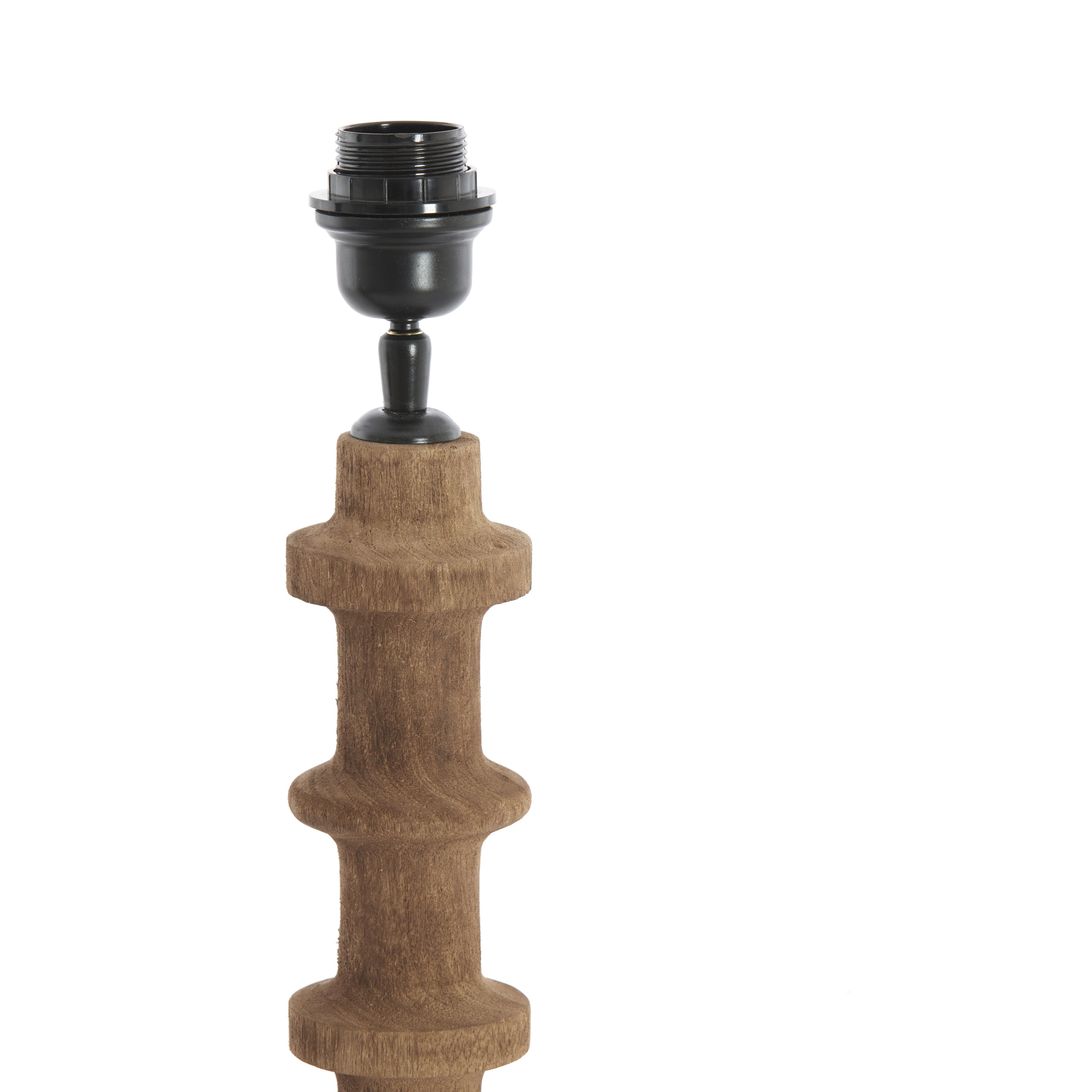 Light & Living - tafellamp - Cecily - bruin - hout - Ø 16cm - E27 -