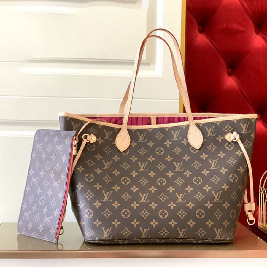 Louis Vuitton LV Neverfull Tote Bag Handbag M41177 MM&GM1:1High-quality replica