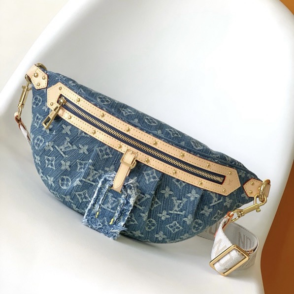 Louis Vuitton LV Bumbag Denim Bag1:1High-quality replica