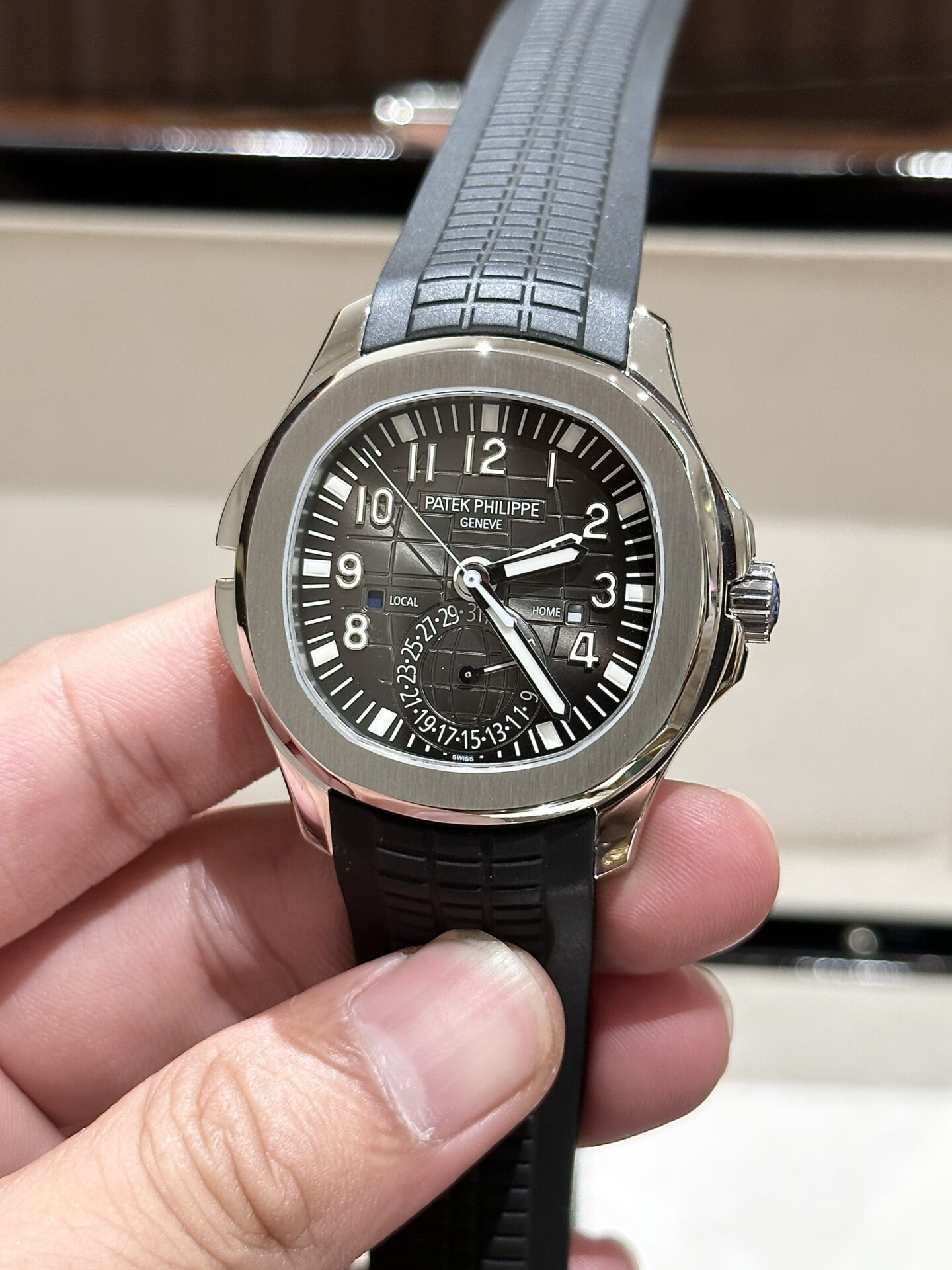 Patek Philippe Aquanaut 5164A Replica 1:1 Watch Gray Dial 40.8mm - Elite Watch Atelier