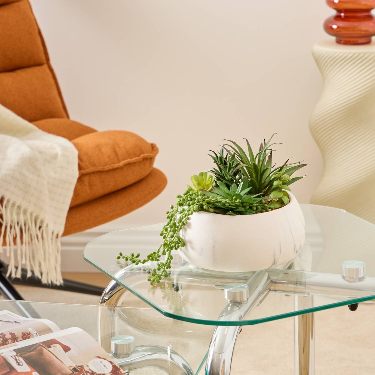 Artificial Potted Plant "Jesy" 21x18 cm