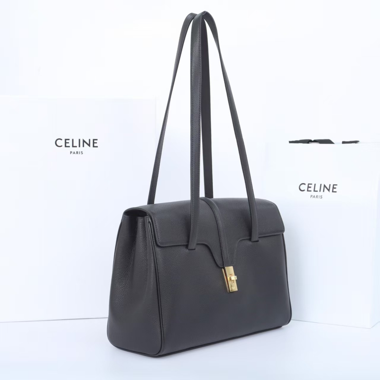 Celine Soft 16 Leather Tote Bag