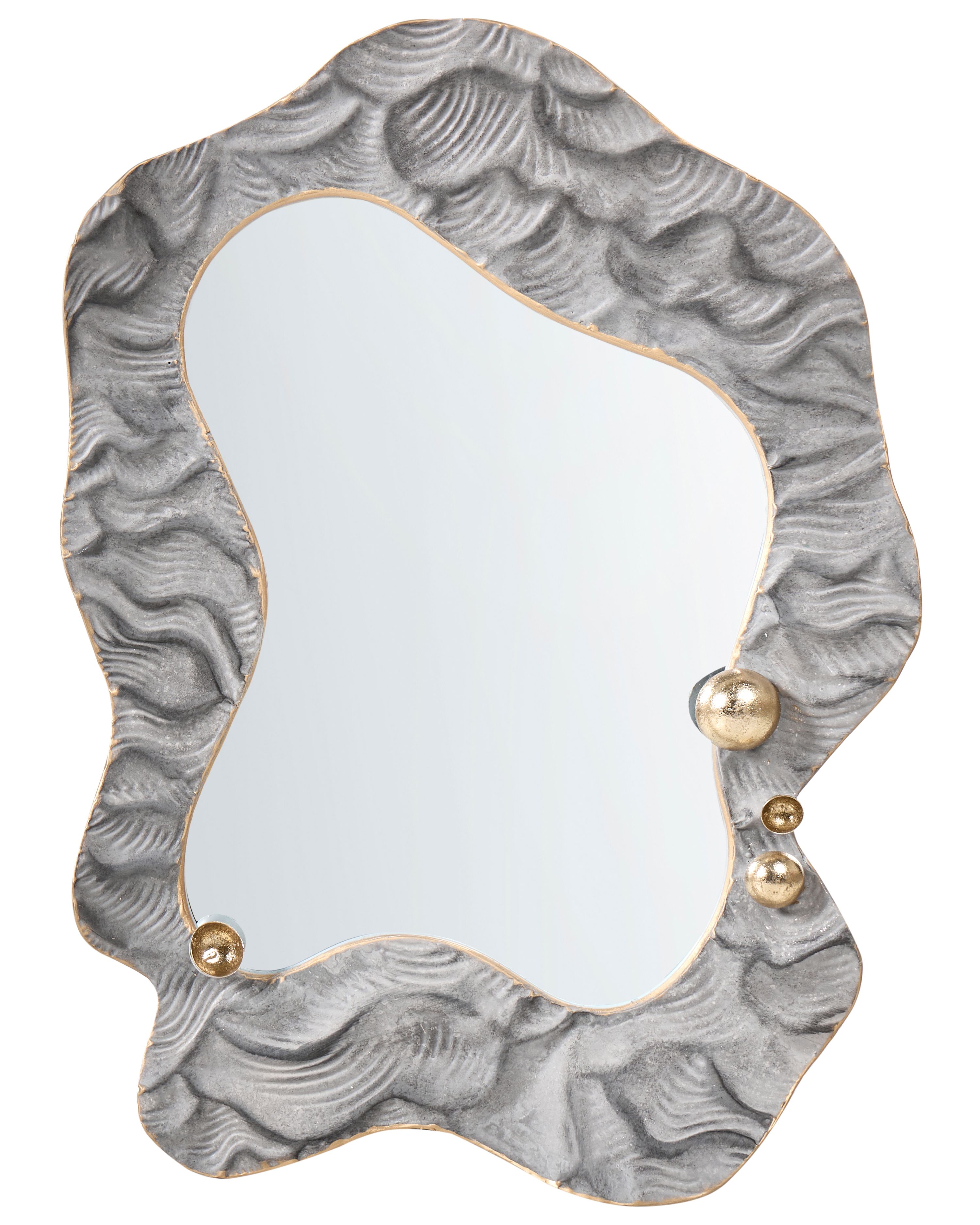 Wall Mirror LINAS 51 cm 67 cm Grey