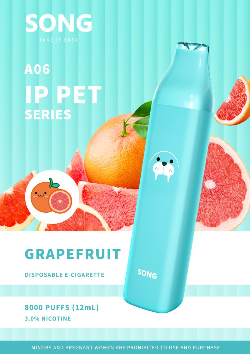 （2 pack）SONG  A06-IP Pet – 8000Puffs