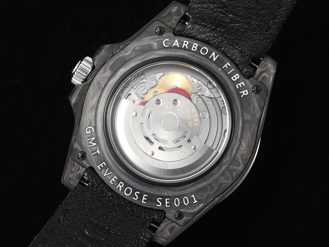 Diw New Rolex Ultra Limited Edition GMT-MASTER II-Carbon Fiber-Black(1:1 replica) - Elite Watch Atelier