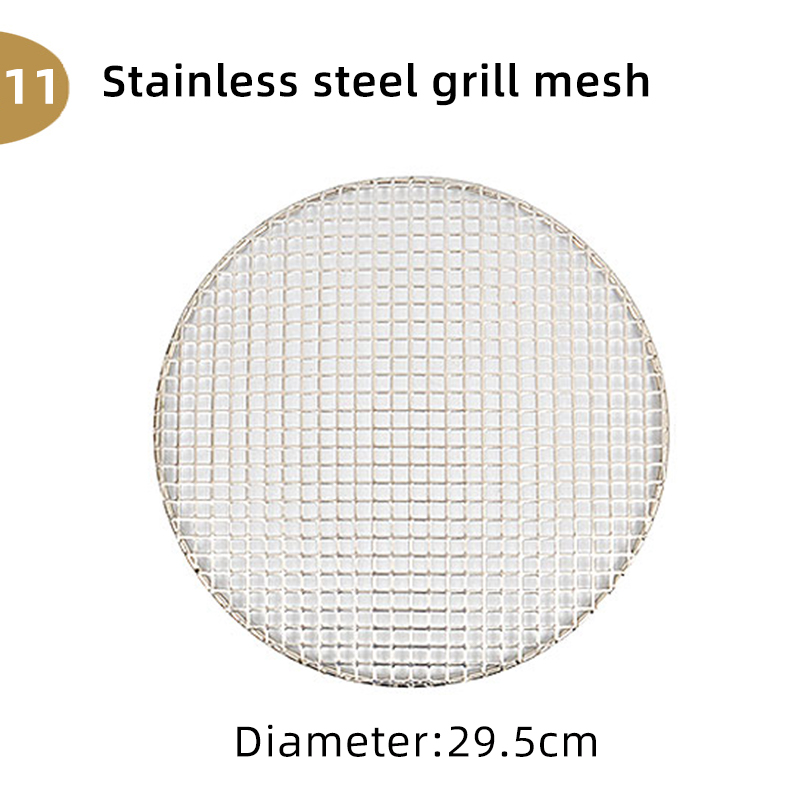 Wholesale Korean Commercial Restaurant Barbecue Accessories Grill Plate Stainless Steel Pan