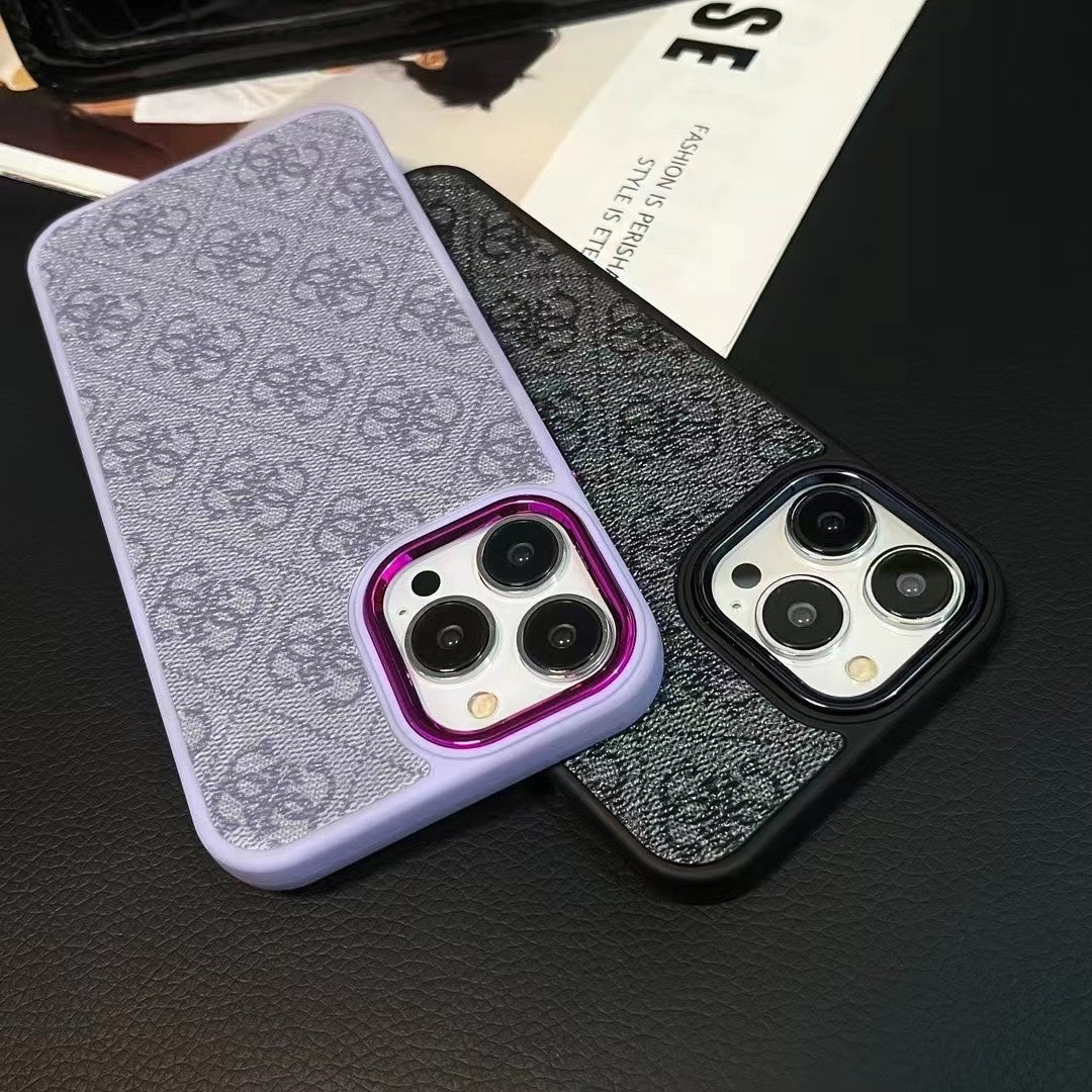 Purple Guess  iPhone Case-MD231025 - Wholesale & Influencer